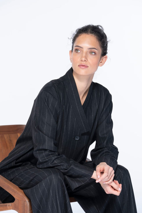 OSKA Jacke 6626 Kreidestreifen