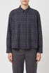 OSKA Bluse 6587 Seersucker-Karo