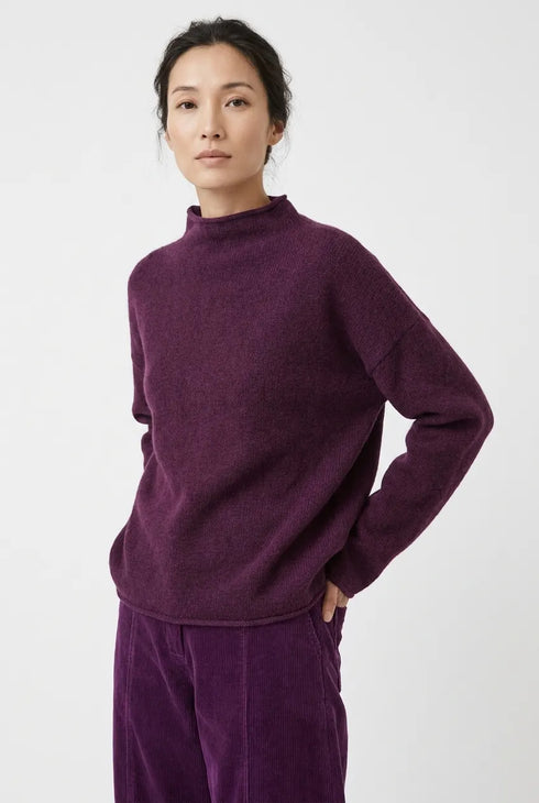 OSKA Pullover 6701 Melange-Optik