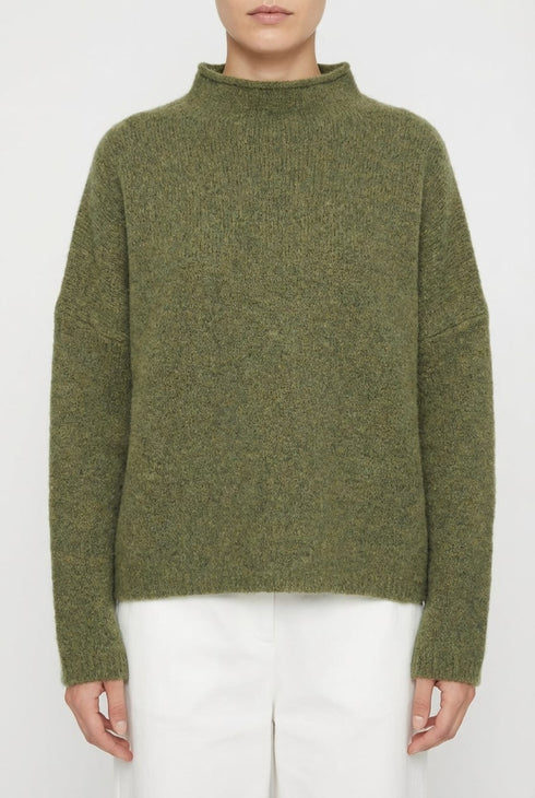OSKA Pullover 6701 Melange-Optik