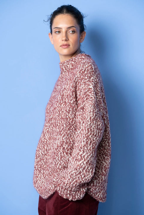 OSKA Pullover 6702 Schurwoll-Alpaka