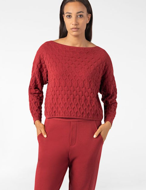 KURZER PULLOVER – GEPOLSTERT