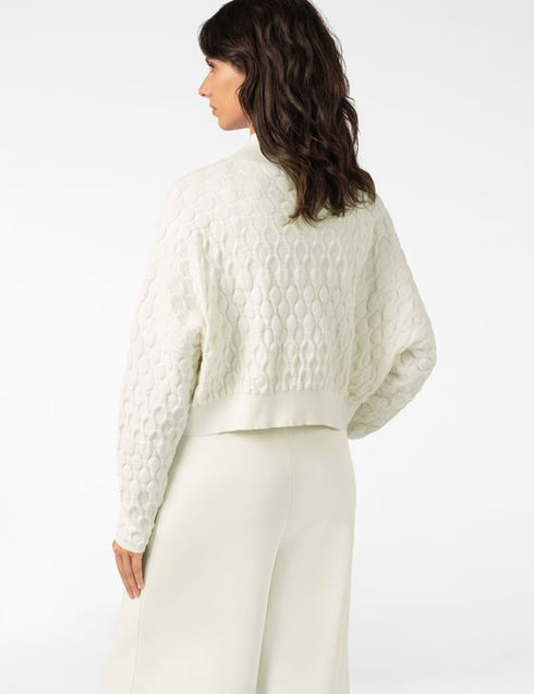 CARDIGAN MIT REISSVERSCHLUSS – GEPOLSTERT