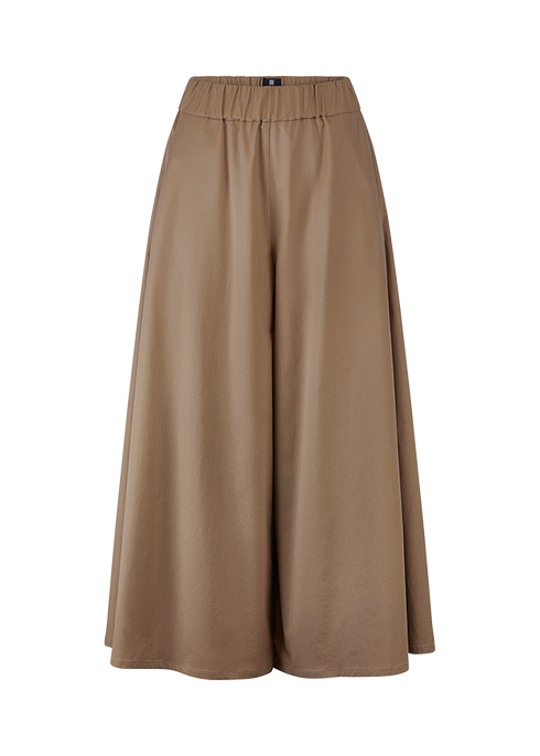 Wide-Fit Popelinehose coconut