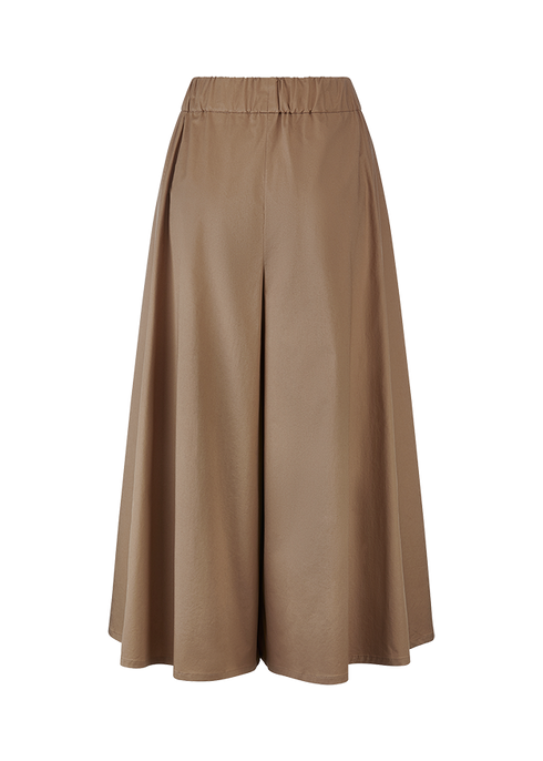 Wide-Fit Popelinehose coconut