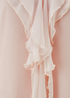 Fließende Bluse Mit Volantdetail blush