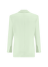 Blazer mit breitem Reverskragen matcha