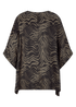 Fließende Bluse Mit Zebra-Print