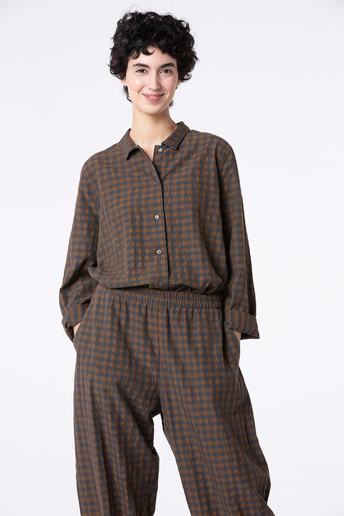 ISCHIKO Bluse 508 Liqueur