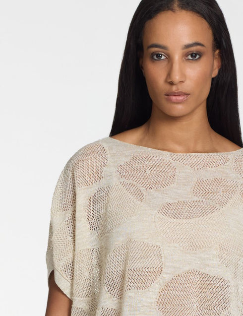 Pullover Leinen Baumwollblüten LEINEN