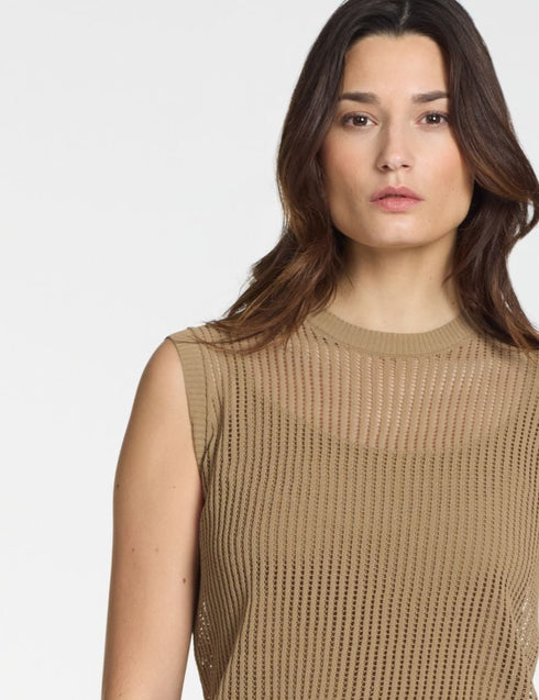 Pullover – Mesh-Effekt CRAFT