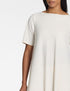 Maxikleid – Techno-Stoff LEINEN
