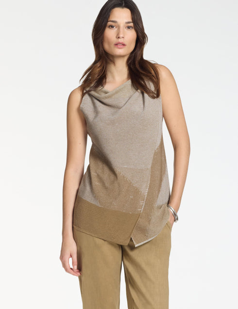 Ärmelloser Pullover – Jacquard CRAFT