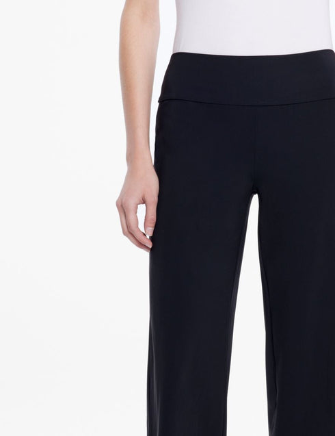 Chloé Hose – Techno-Stoff Schwarz