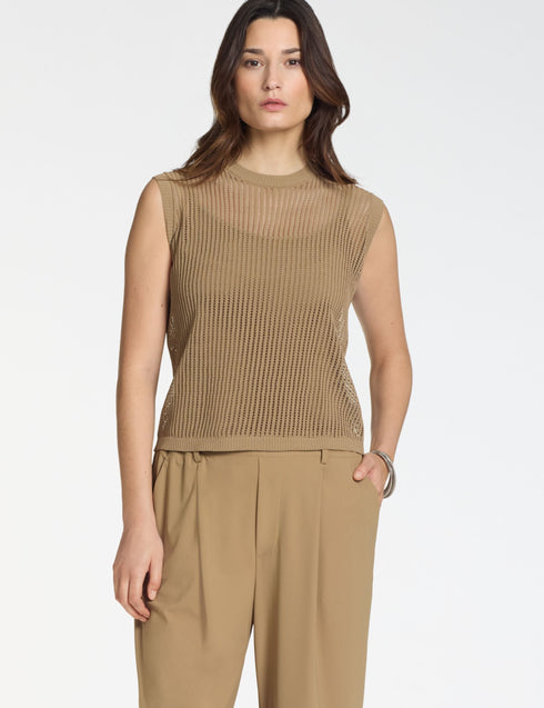 Pullover – Mesh-Effekt CRAFT