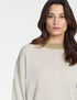Kurzärmeliger Pullover SAND