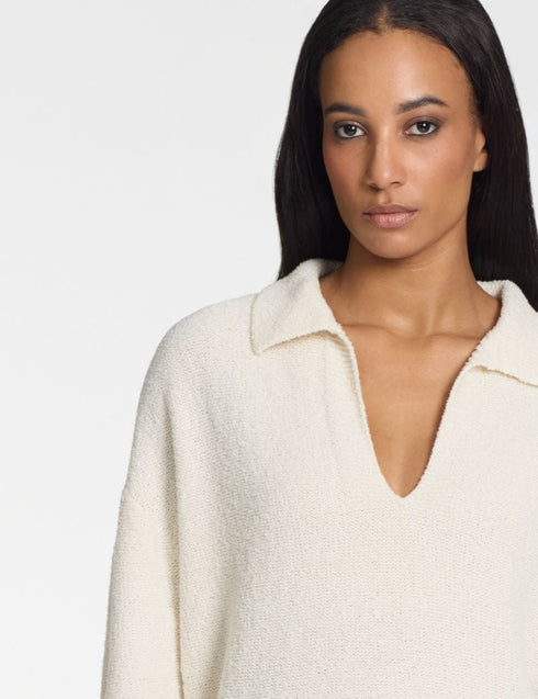 Polopulli – Frotté-Textur KREIDE