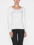 Zoe T-Shirt – Modal-Stretch Weiß
