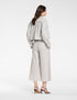 Jacke – Stretch-Leinen PERLGRÜN
