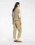 Kurzärmeliger Pullover SAND