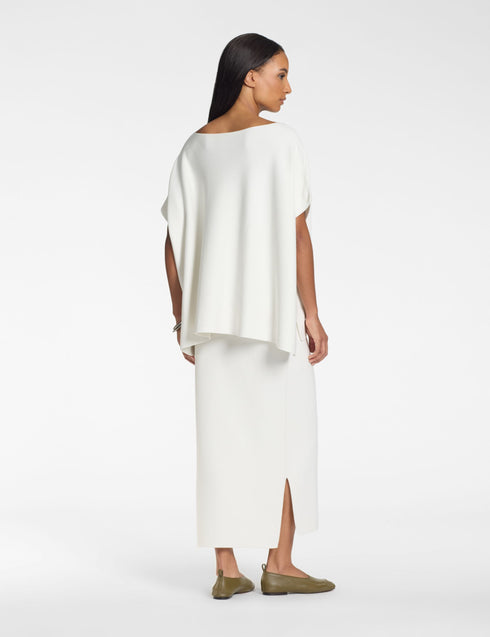 Oversize-Pullover – nahtlos KREIDE