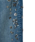 Damenhose Baggy Perlenstick