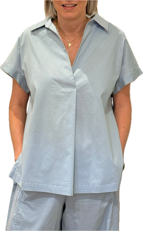 Kleine Bluse V, chielo