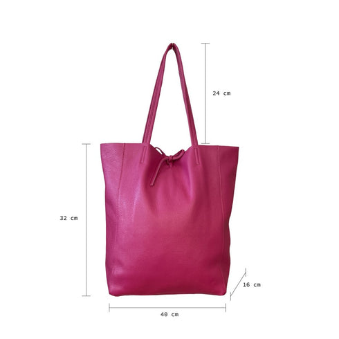 Shopper 100% Leder