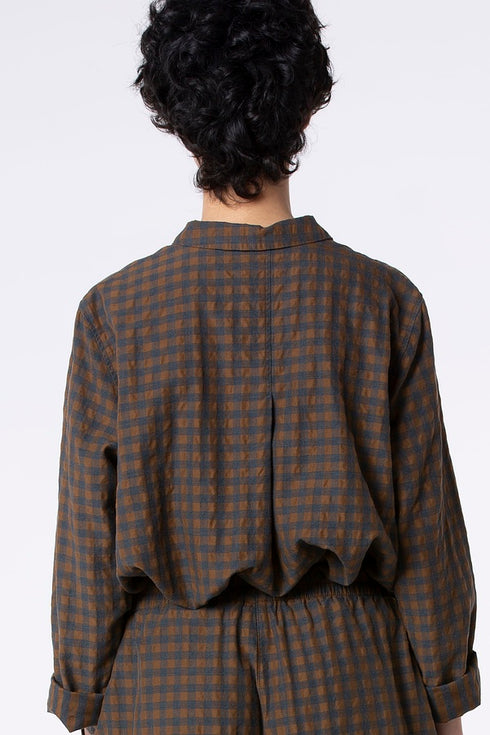 ISCHIKO Bluse 508 Liqueur