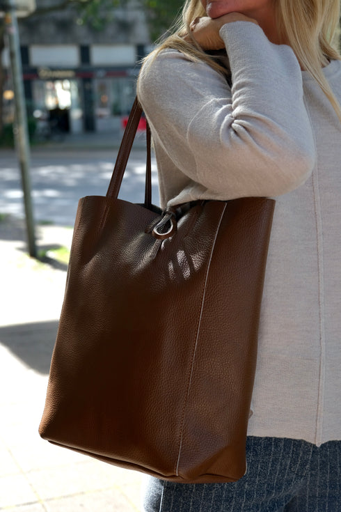 Shopper 100% Leder